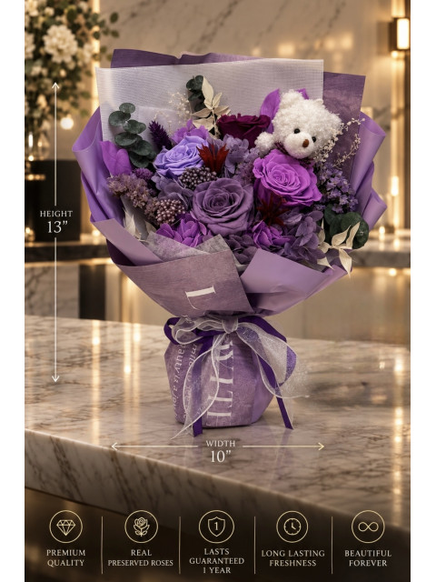 Purple Bouquet Purple Bouquet