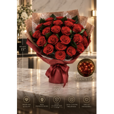 Red Roses Preserved 