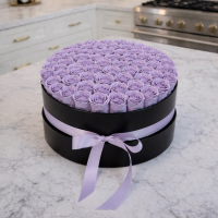 Purple Rose Box (Everlasting Roses) 