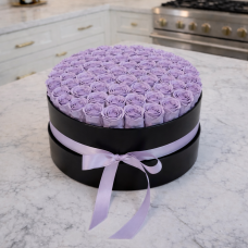 Purple Rose Box (Everlasting Roses) 