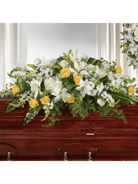 Casket Spray - Yellow