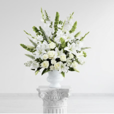 White Pillar Arrangement 