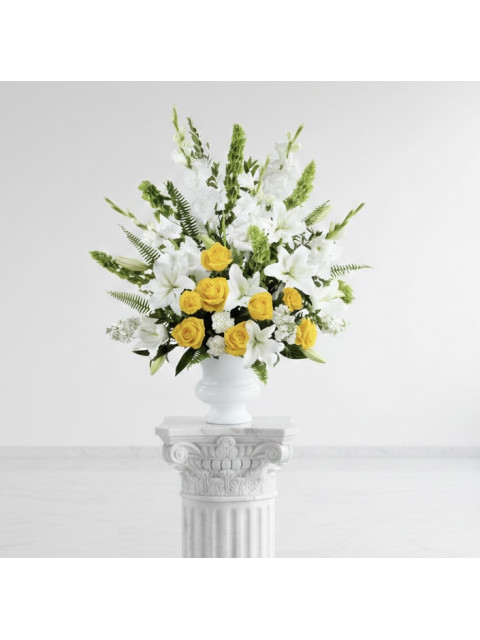 Yellow Pillar Arrangement