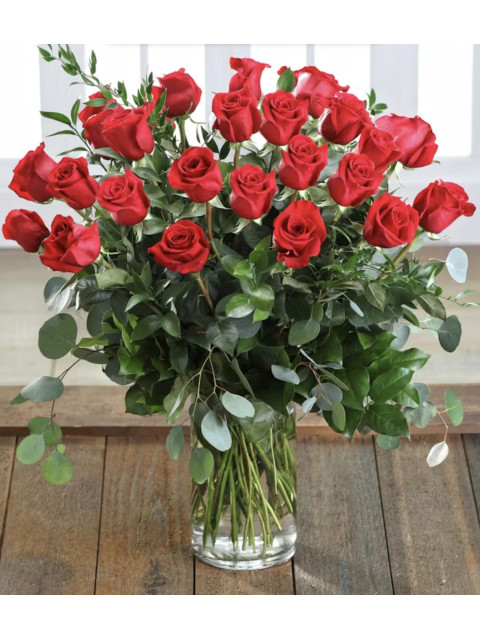 Two Dozen Red Roses