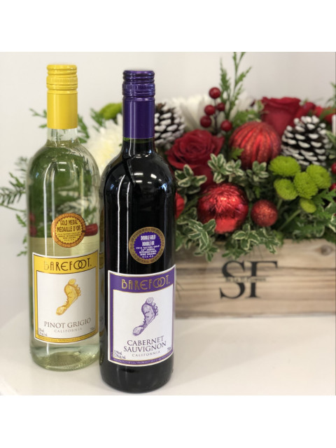 Holiday Flowers And Wine  Holiday Flowers And Wine